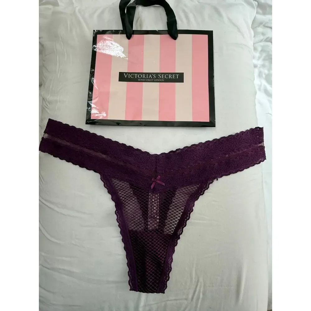 NWOT Victoria’s Secret Vintage Panty Lot Thongs & Cheeky Styles Size M - Picture 8 of 8
